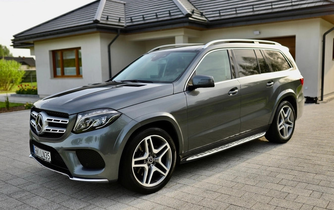 Mercedes-Benz GLS cena 213000 przebieg: 147000, rok produkcji 2017 z Wieluń małe 529